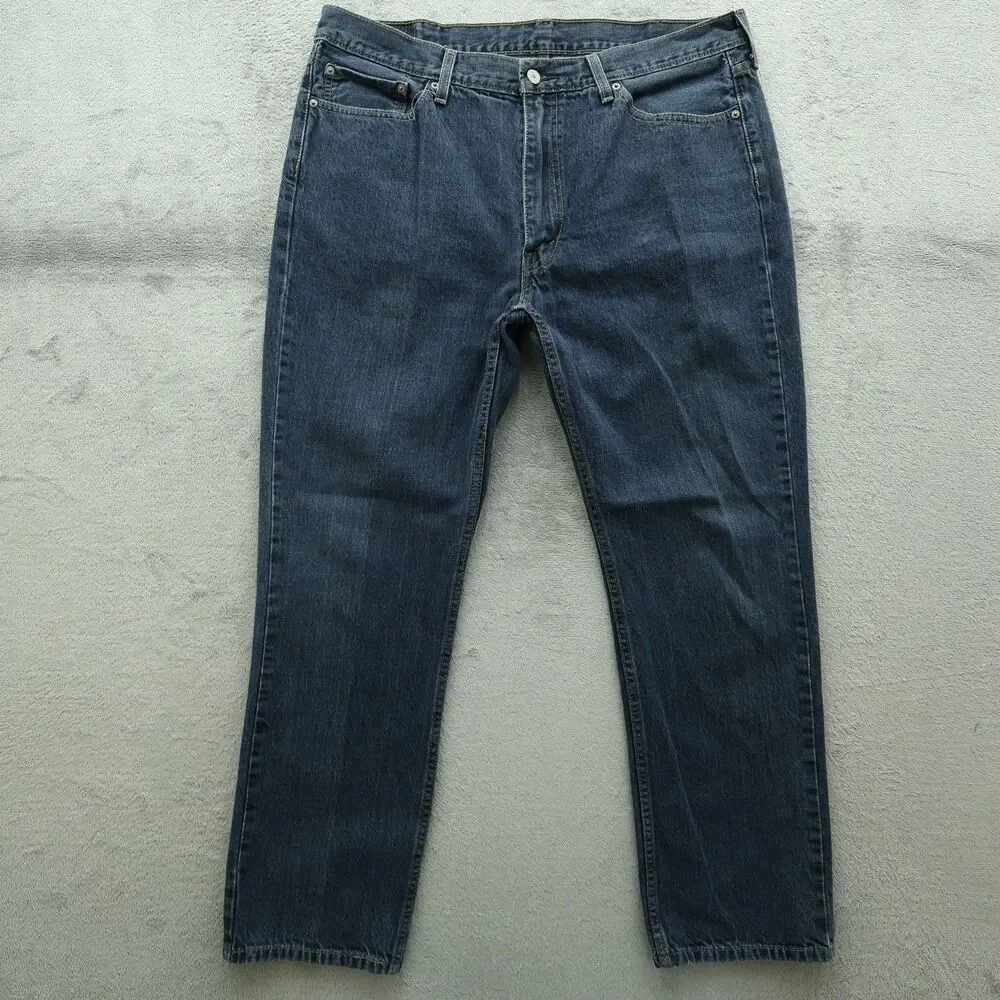 Levi's 514 Jeans Mens Size 40x32 Blue Straight Classic Fit Denim Medium Wash